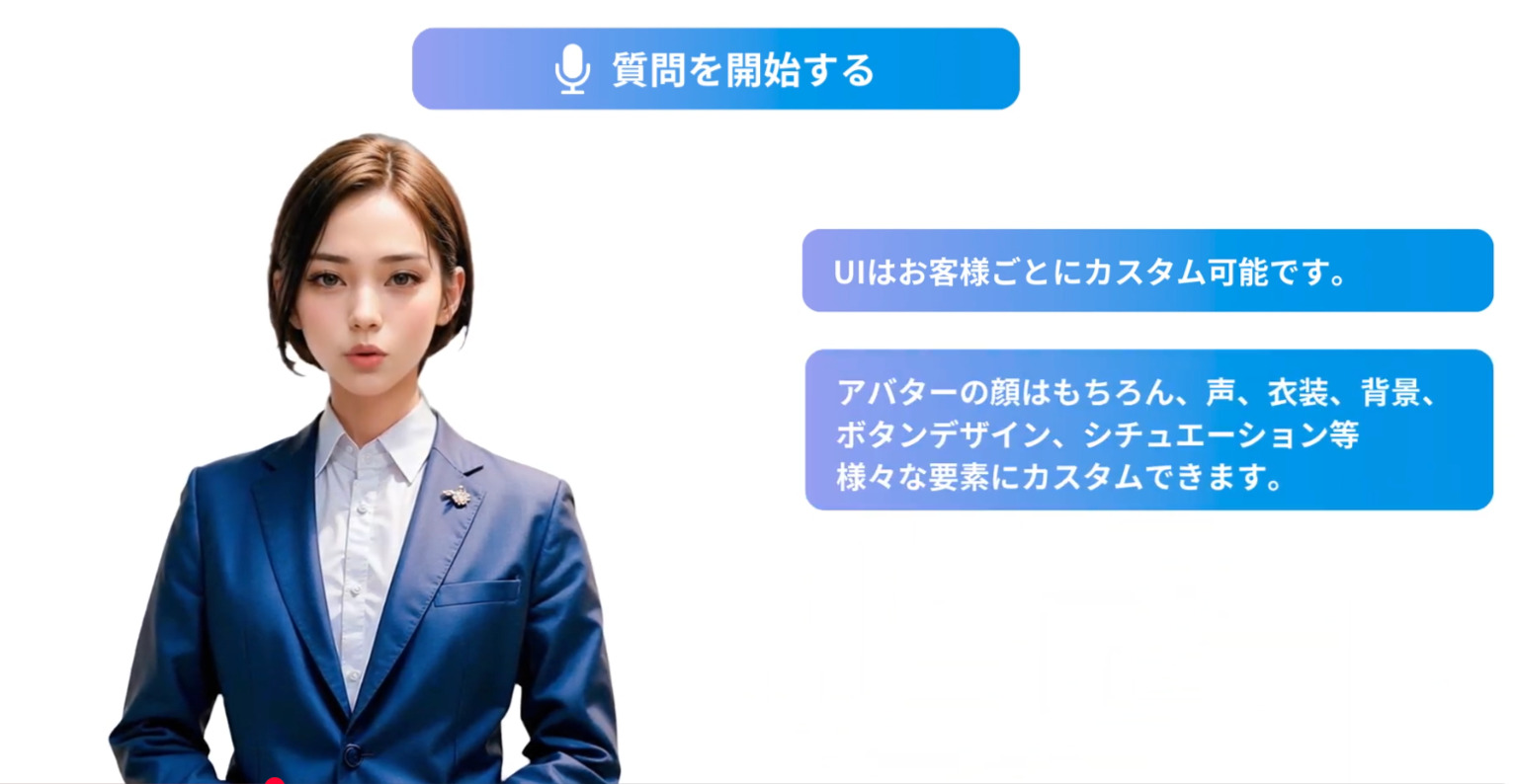 AIによる接客
